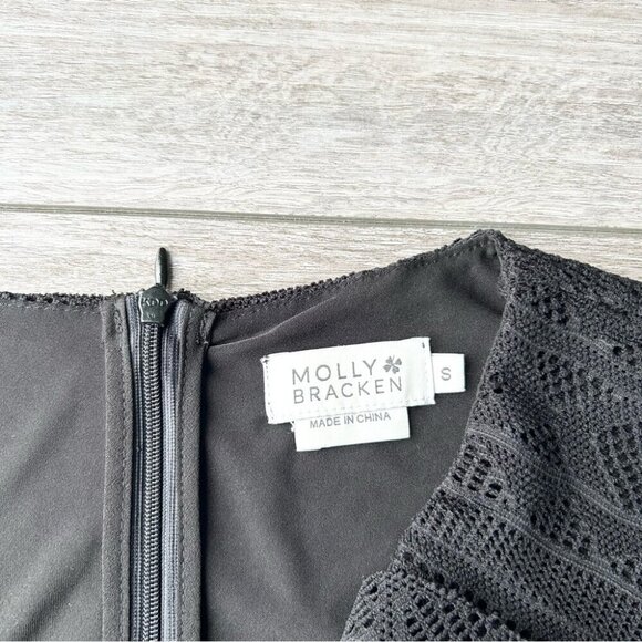 Molly Bracken Ruffles Sleeveless Lace Dress - Picture 6 of 13